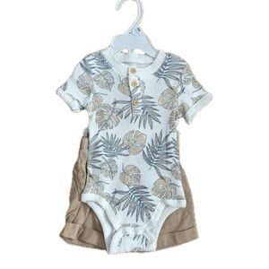 Rachel Zoe Baby Boy 2 Piece Outfit Set